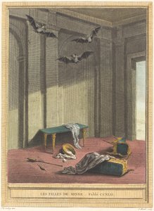The Daughters of Minee by Elie du Mesnil after Jean Baptiste Oudry