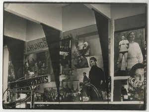 Interior of the Soviet pavilion at the International Press Exhibition, Cologne by Eliezer Markowich Lissitzky