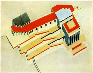 Yacht Club by Eliezer Markowich Lissitzky