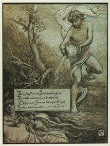 The Mighty Mahmud (Illustration for Rubáiyát of Omar Khayyám)