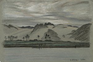 From 30 Drawings of Nile Journey, No. 19