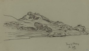 Nile Journey, Tmui of Ptolemy by Elihu Vedder