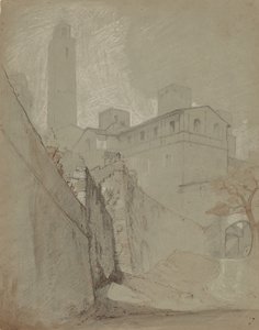 Orvieto by Elihu Vedder