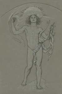 Study for Apollo by Elihu Vedder