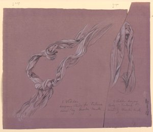 Study for "Fortune" by Elihu Vedder