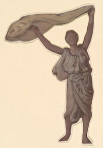 Study for "Greek Girls Bathing" by Elihu Vedder