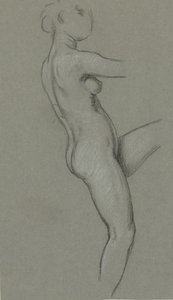 Study for The Fates Gathering in the Stars by Elihu Vedder