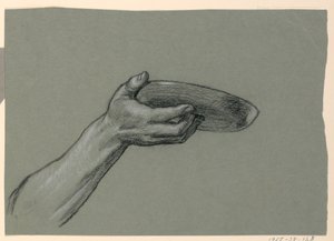 Study of Arm by Elihu Vedder