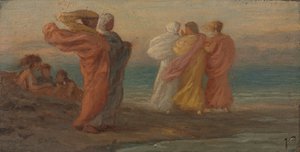 The Music Party by Elihu Vedder