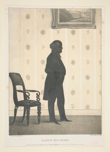 Martin Van Buren, from a Set of 27 Portraits by Elijah C. Kellogg
