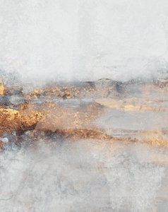 Golden Gray Abstract Layers