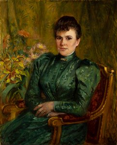 Anna Kjöllerfeldt, née Sinebrychoff (1854–1943) by Elisabeth Keyser