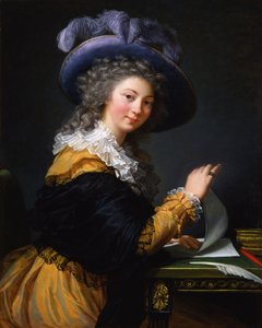 Portrait of Comtesse de Cérès by Elisabeth Louise Vigee Lebrun