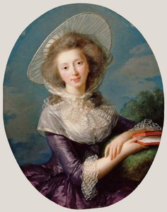 Portrait of Vicomtesse de Vaudreuil by Élisabeth Louise Vigée Le Brun
