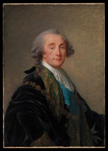 Alexandre Charles Emmanuel de Crussol-Florensac by Elisabeth Louise Vigee Lebrun