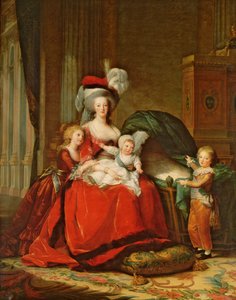 Marie-Antoinette (1755-93) and her Children