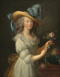 Marie-Antoinette, after 1783 by Elisabeth Louise Vigee Lebrun