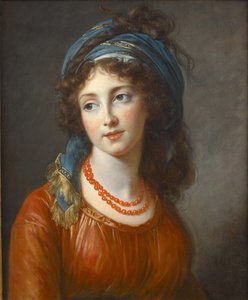 Portrait of Aglaé de Gramont, née de Polignac by Elisabeth Louise Vigee Lebrun