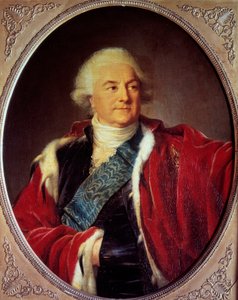 Portrait of Stanislaus Auguste Poniatowski (1732-1798) King of Poland by Elisabeth Louise Vigee Lebrun