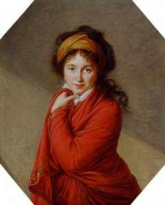 Portrait of Varvara Nikolayevna Golovina, née Golitsyna by Elisabeth Louise Vigee Lebrun