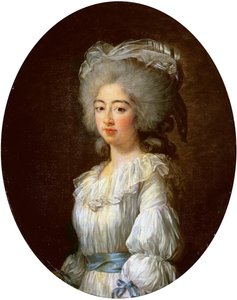 Portrait of Louise Marie Josephine, Comtesse de Provence, Later Queen of France