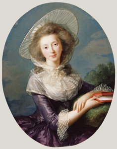 The Vicomtesse de Vaudreuil by Elisabeth Louise Vigee Lebrun