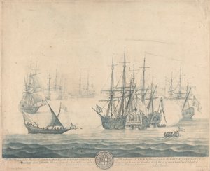 View of Bombay by Elisha Kirkall