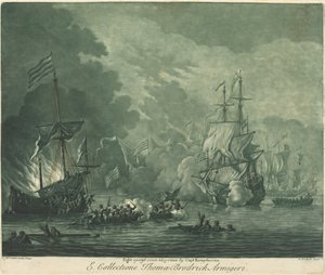 Fight Against Seven Algerines