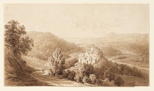 Papignia, near Terni by Elizabeth Frances Batty