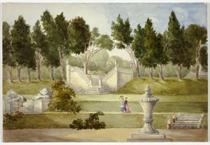 Garden at Clifton Hall