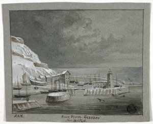 Snow Storm, Scarborough by Elizabeth Murray
