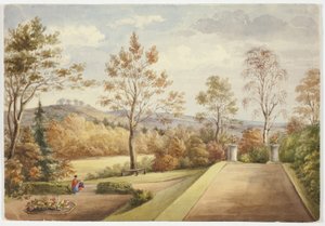 Terrace at Wentworth Castle