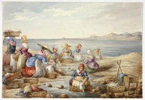 Washerwoman at Nice by Elizabeth Murray