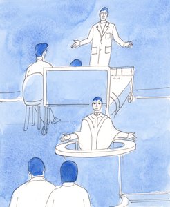 A surgeon who gives a serious diagnosis sometimes has little hope of a cure by Elizabeth Wang
