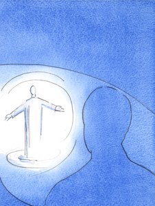 As the Father gazes today at our work, He sees light, because Christ, pure and holy, is here amongst His people by Elizabeth Wang