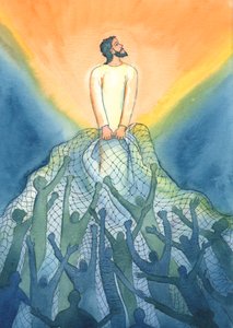 At the Mass, like a fisherman, Jesus draws up into His Kingdom those who love Him by Elizabeth Wang