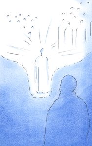 By prayer, we are brought very close to the Saints of Heaven, as if the floor of heaven descends. Our every act of faith leads us even closer by Elizabeth Wang