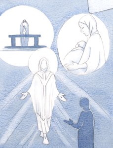 Christ explained one day that it is because of our weakness that He comes to us