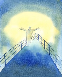 Christ is with His Church, during the Holy Sacrifice of the Mass, praying on our behalf