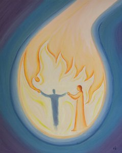 Each of the three Divine Persons is constantly at work in the faithful soul