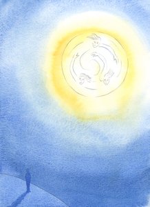 Each person on earth, scarred by original sin, is invited to share the life of the Three Divine Persons, One God, who live in infinite joy and radiance