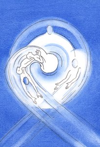 From all eternity the Son of God, who was born of Mary, springs forth from the white-hot love of the Father
