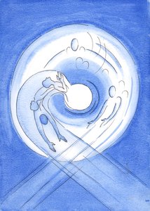 From all eternity the Son of God, who was born of Mary, springs forth from the white-hot love of the Father