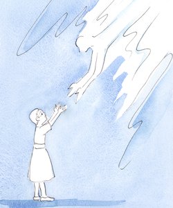God greets a cry of love from one of His 