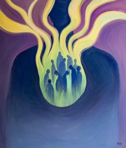If the love of Christ burns like a fire in our hearts, it will touch the lives of those we cherish and hold there