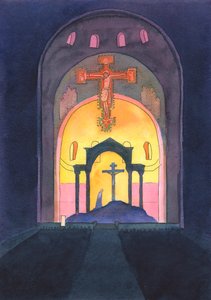 In Westminster Cathedral, and in every Catholic church, the Sacrifice of Calvary is re-presented for our salvation at the Mass by Elizabeth Wang