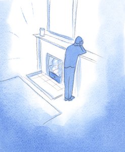 It is in God that we can find a loving home or a hearth, with light and warmth. 