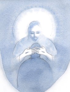 Once, when I begged for help, Christ swooped to my soul and gave me his peace by Elizabeth Wang