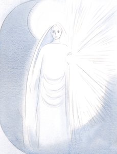 Our Lady appeared before me, in her dazzling Heavenly beauty
