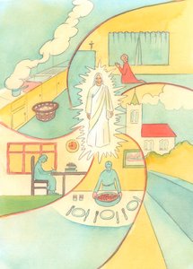 Someone who keeps Christ at the centre of life has Him as a unifying factor amidst the many persons and incidents of that entire life